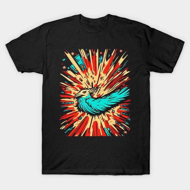 unknown bird T-Shirt by CRAZYMAN